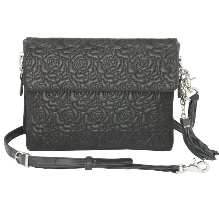 Clutch Purse, Top Grain Embroidered Lambskin