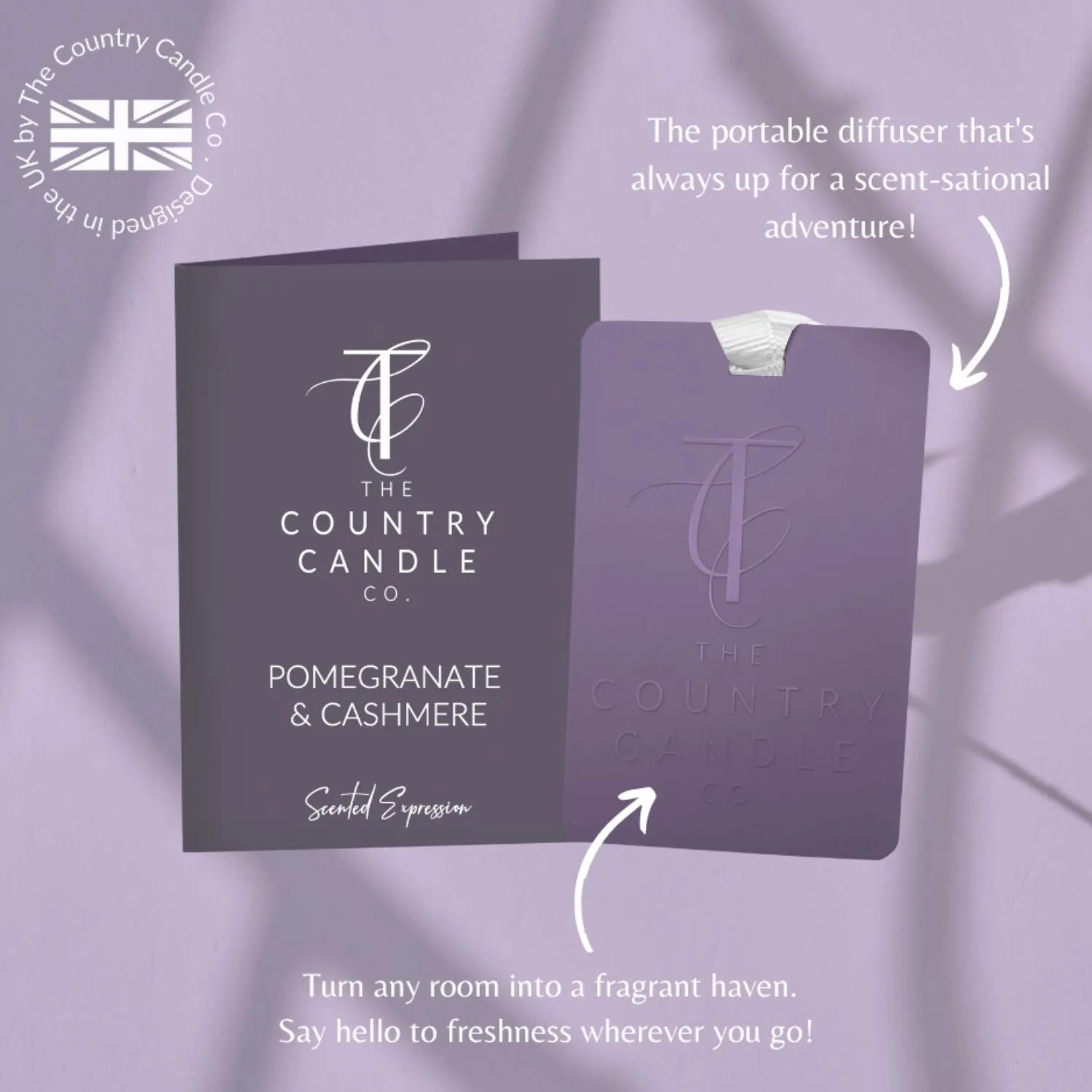 Country Candle Lotus Flower & Waterlily Fragrance Card