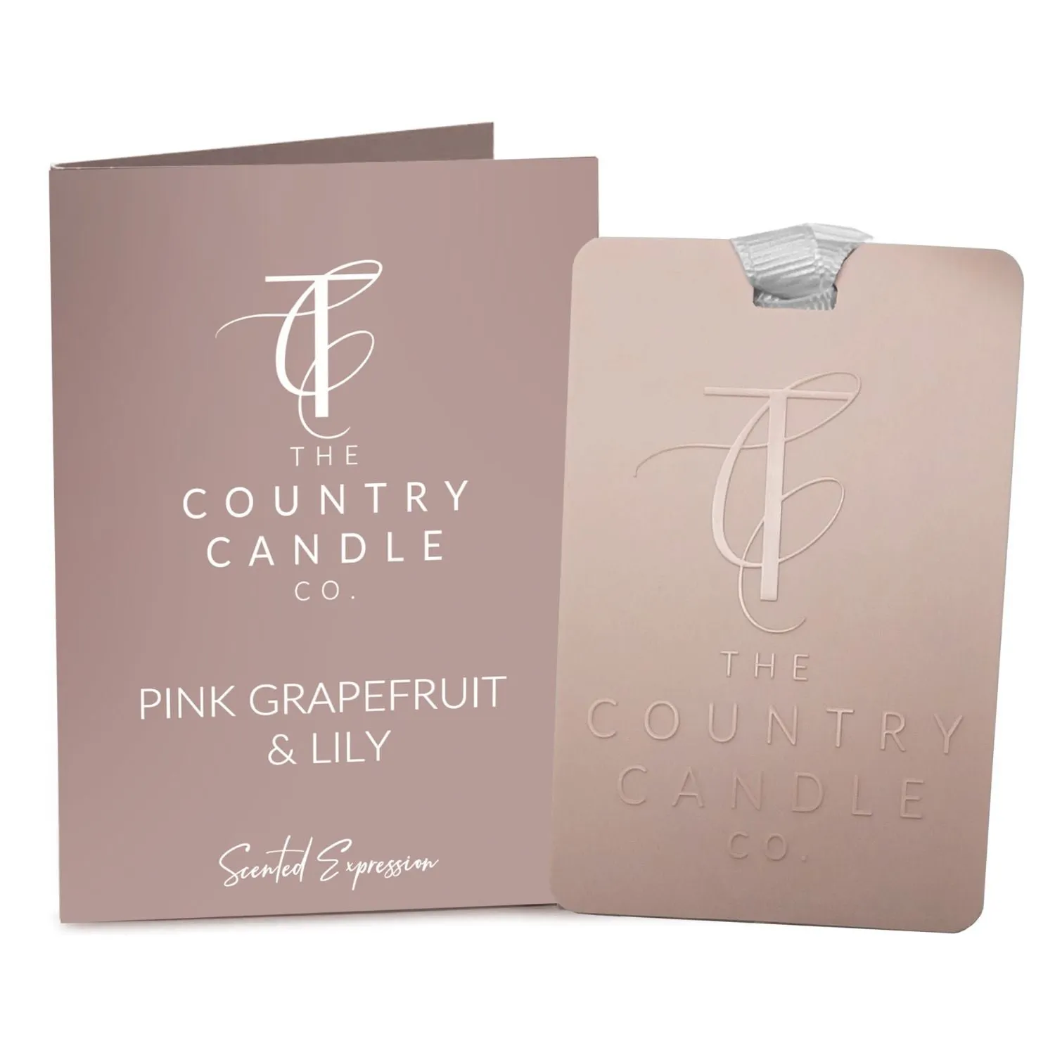 Country Candle Pink Grapefruit & Lily Fragrance Card