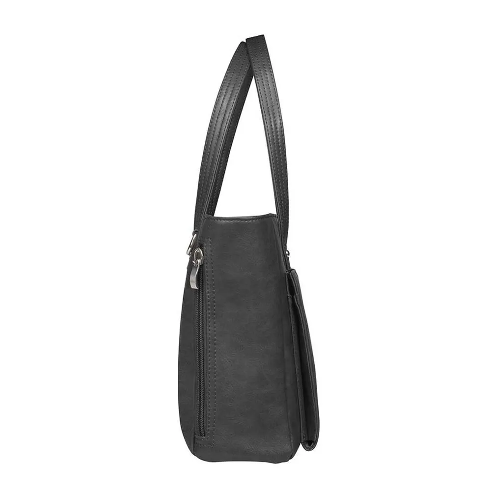 Daily Shoulder Tote, Washable USA Cowhide