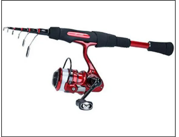 Daiwa Travel Kit Light Spinning Teslescopic Complete Set CP-1000