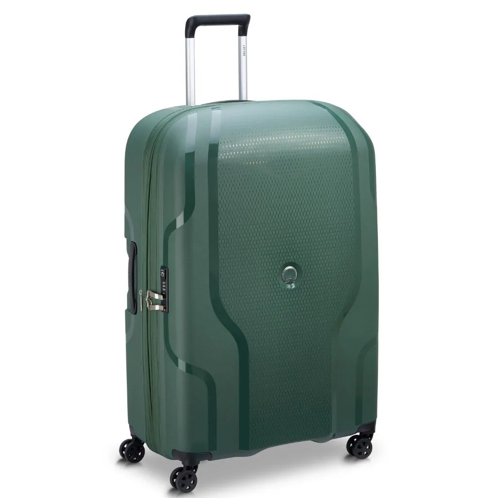 Delsey Clavel 83cm MR Large Hardsided Spinner Luggage - Deep Green