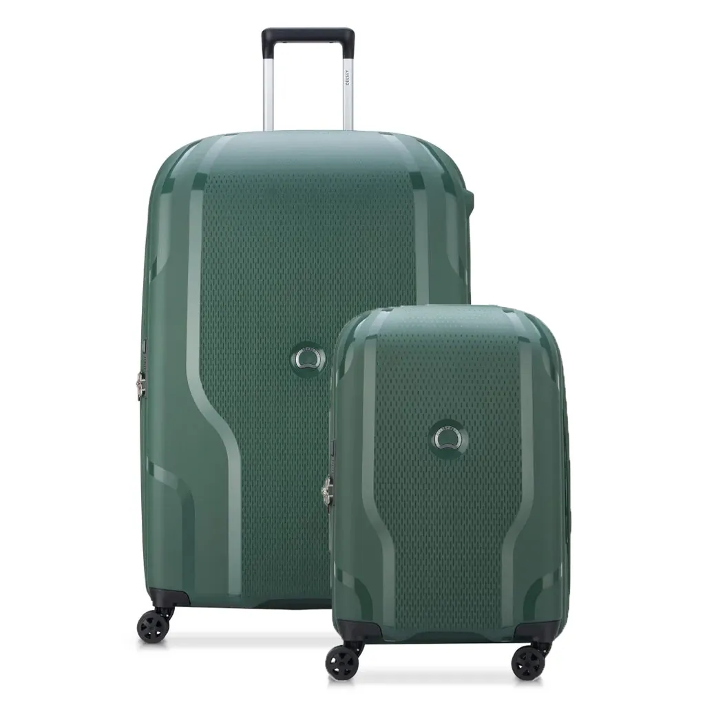 Delsey Clavel MR 2 Piece Hardsided Luggage Duo - Green