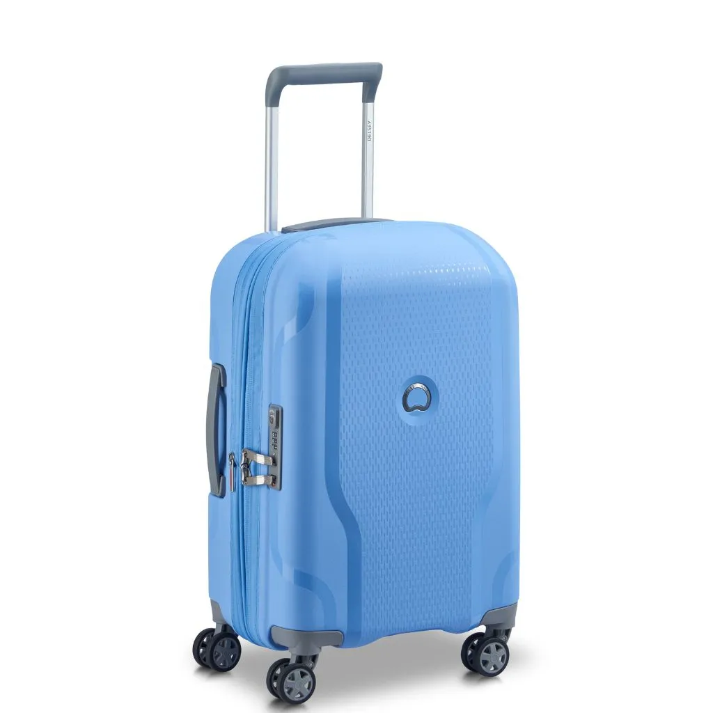 Delsey Clavel MR 55cm Carry On Luggage - Lavender Blue