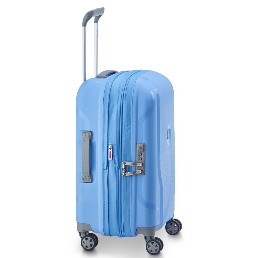 Delsey Clavel MR 55cm Carry On Luggage - Lavender Blue