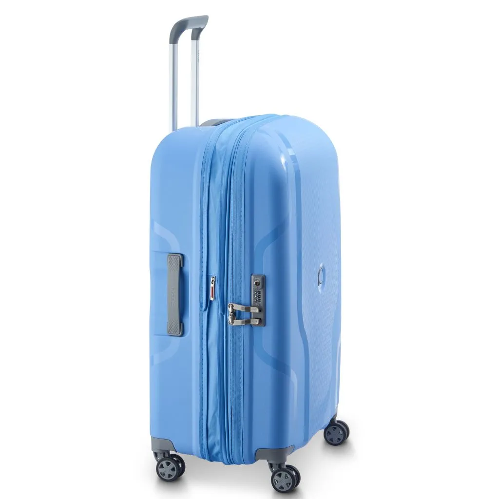 Delsey Clavel MR 71cm Medium Hardsided Spinner Luggage - Lavender Blue