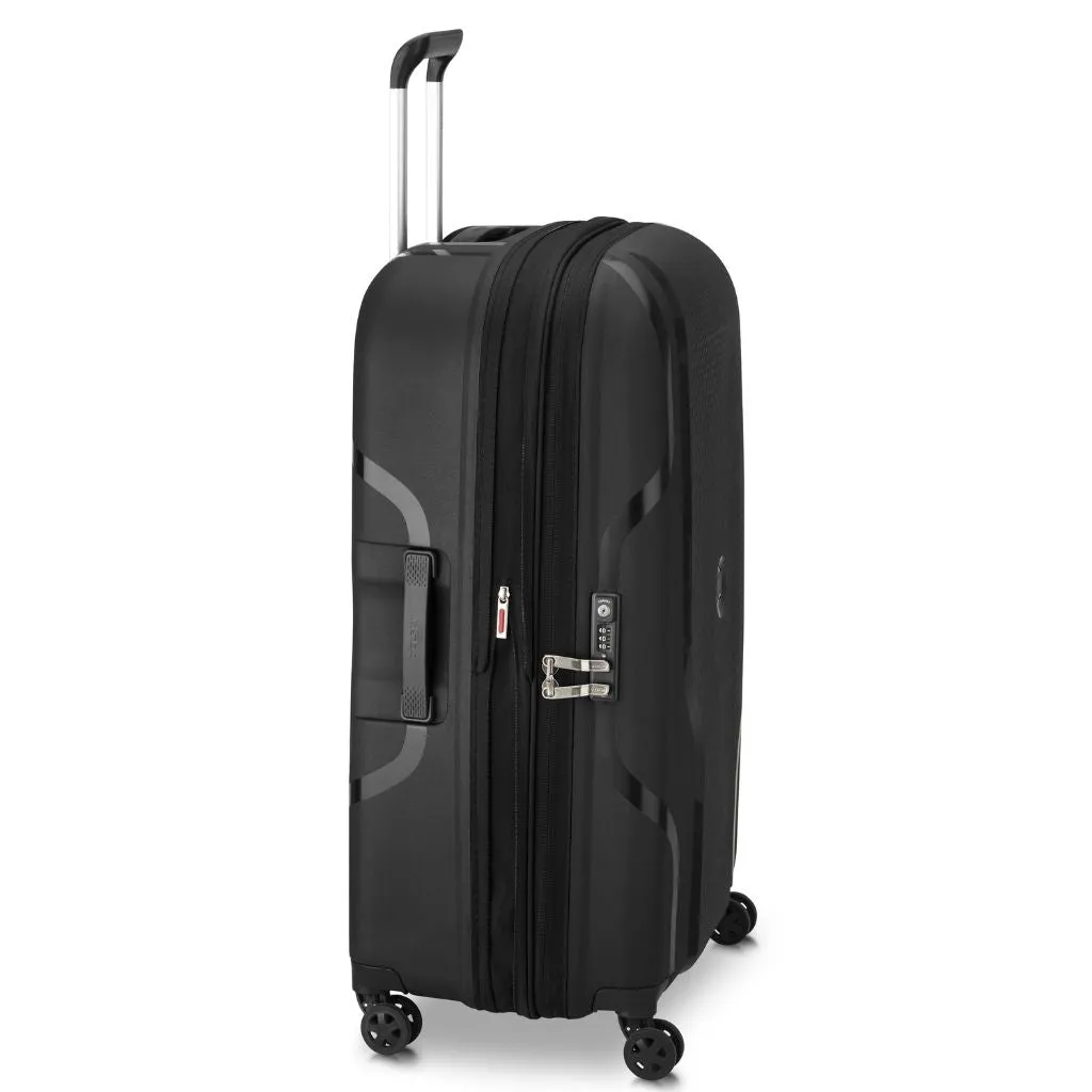 Delsey Clavel MR 76cm Medium Hardsided Spinner Luggage - Black