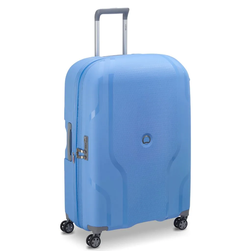 Delsey Clavel MR 76cm Medium Hardsided Spinner Luggage - Lavender Blue