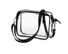 Desden Black Soho Clear Purse