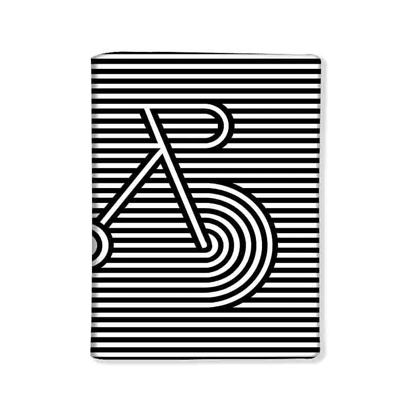 Designer Passport Cover - Cycle Art