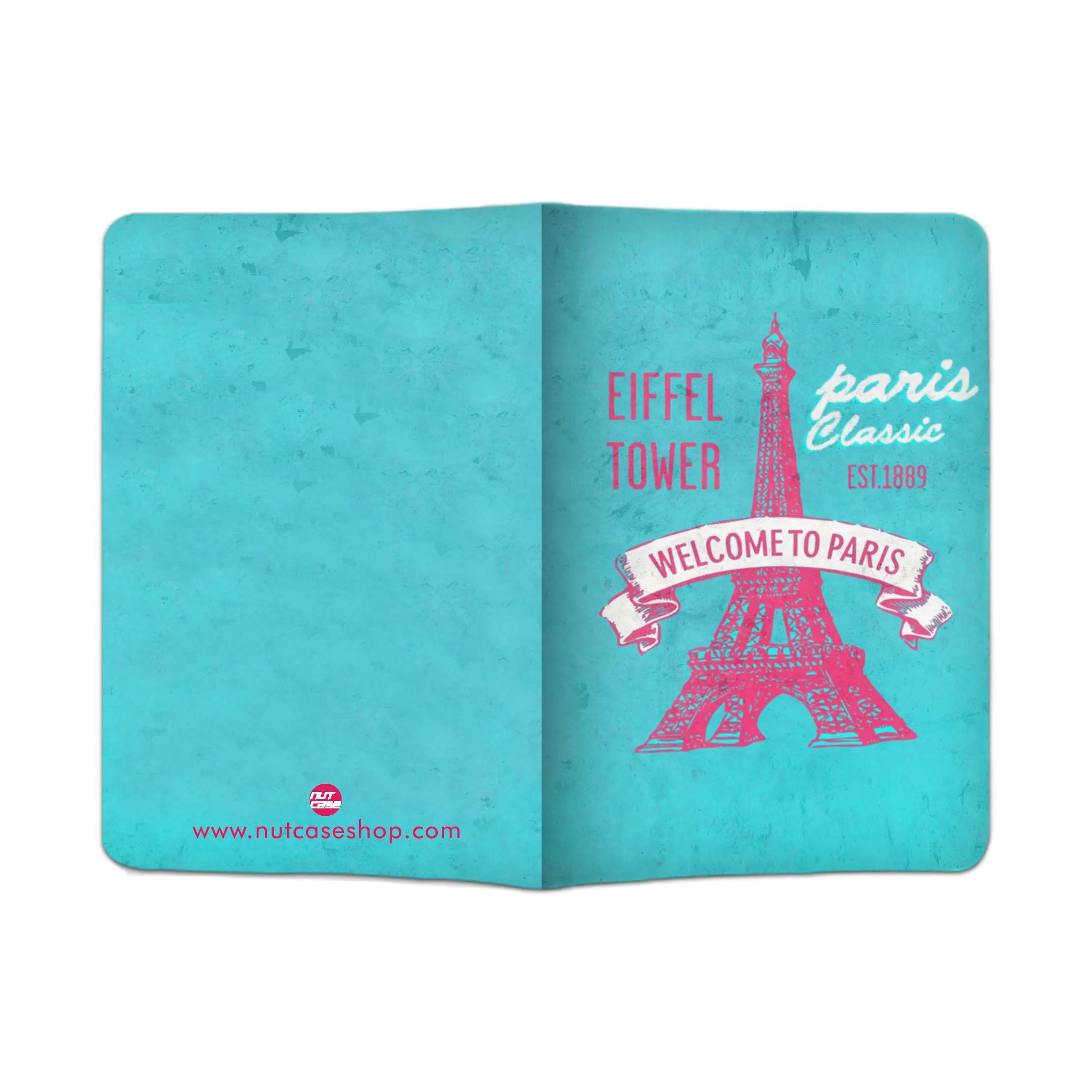 Designer Passport Cover - Eiffel Tower