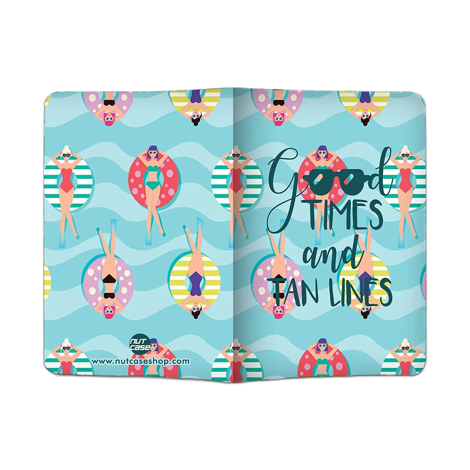 Designer Passport Cover - Good Times And Tan Lines