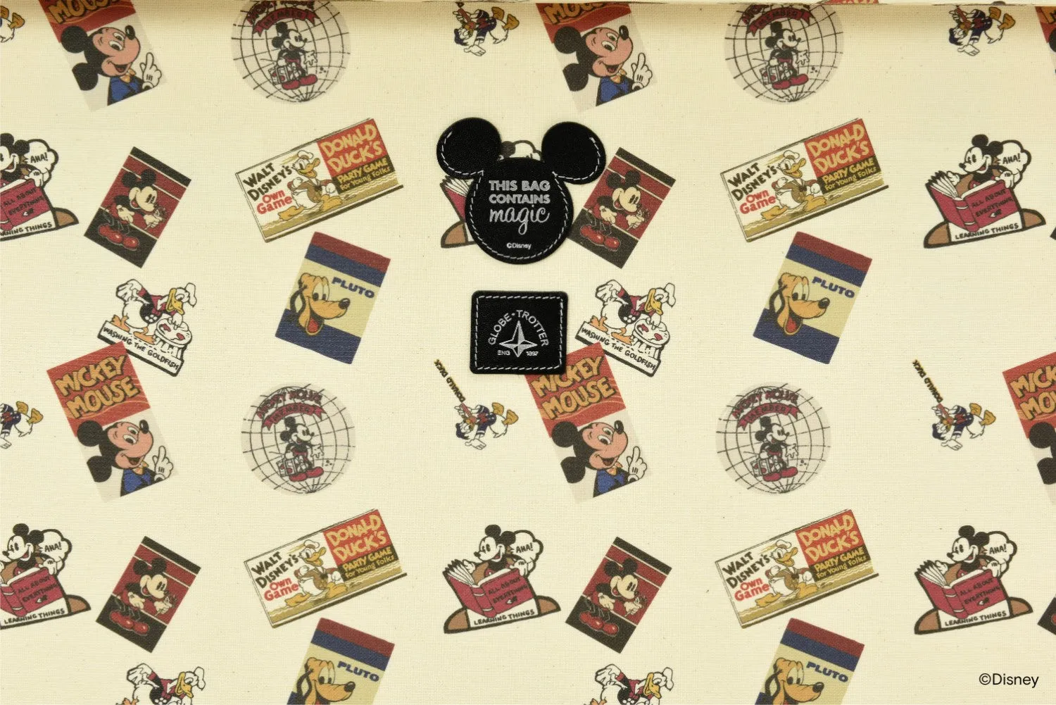 Disney - This Bag Contains Magic Collection · Large Suitcase | Ivory/Black