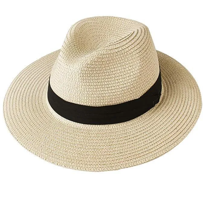 Domenico Classic Straw Panama Hat