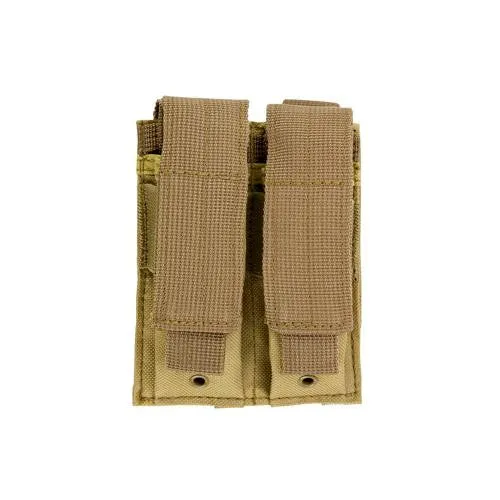 Double Pistol Mag Pouch - Tan