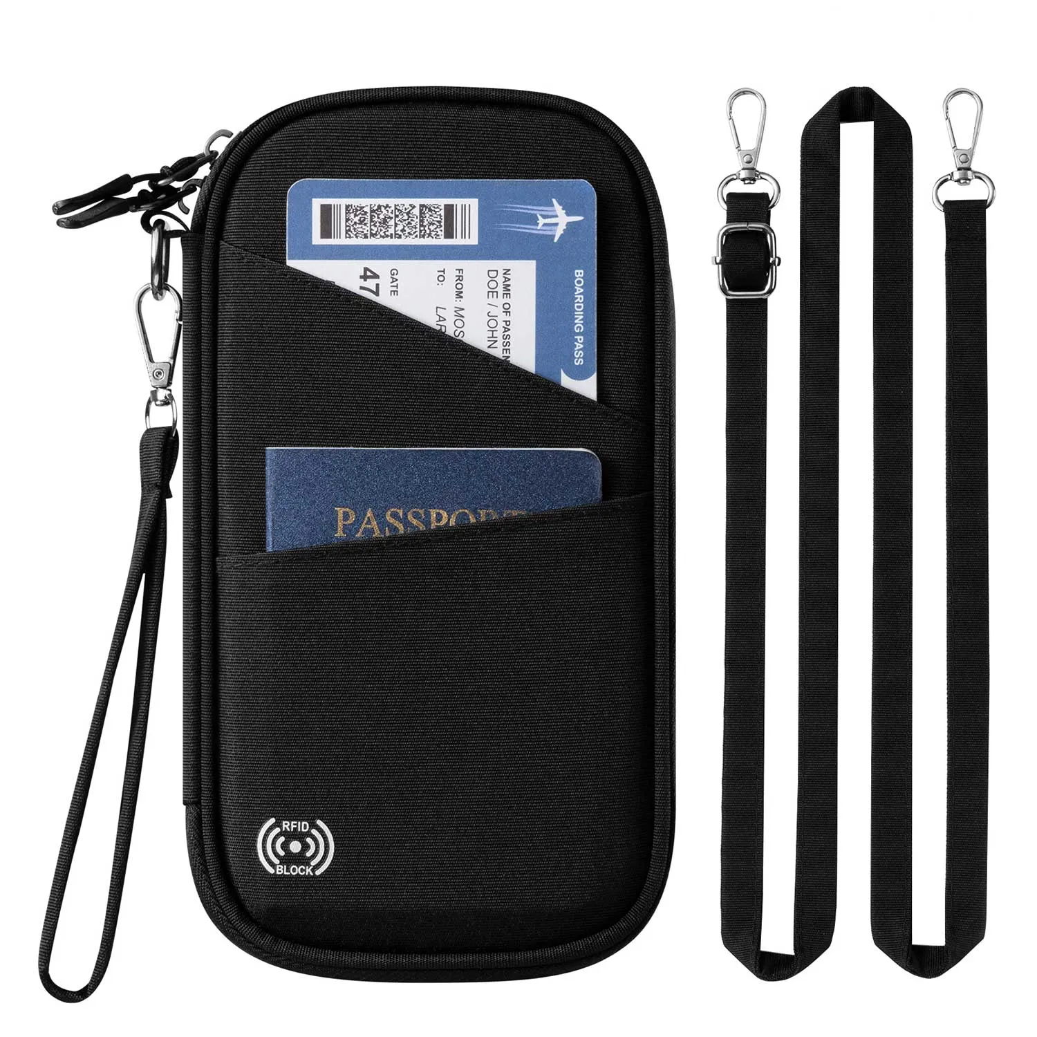 DPW100- Ultimate Travel Companion, Versatile RFID Blocking Passport Holder