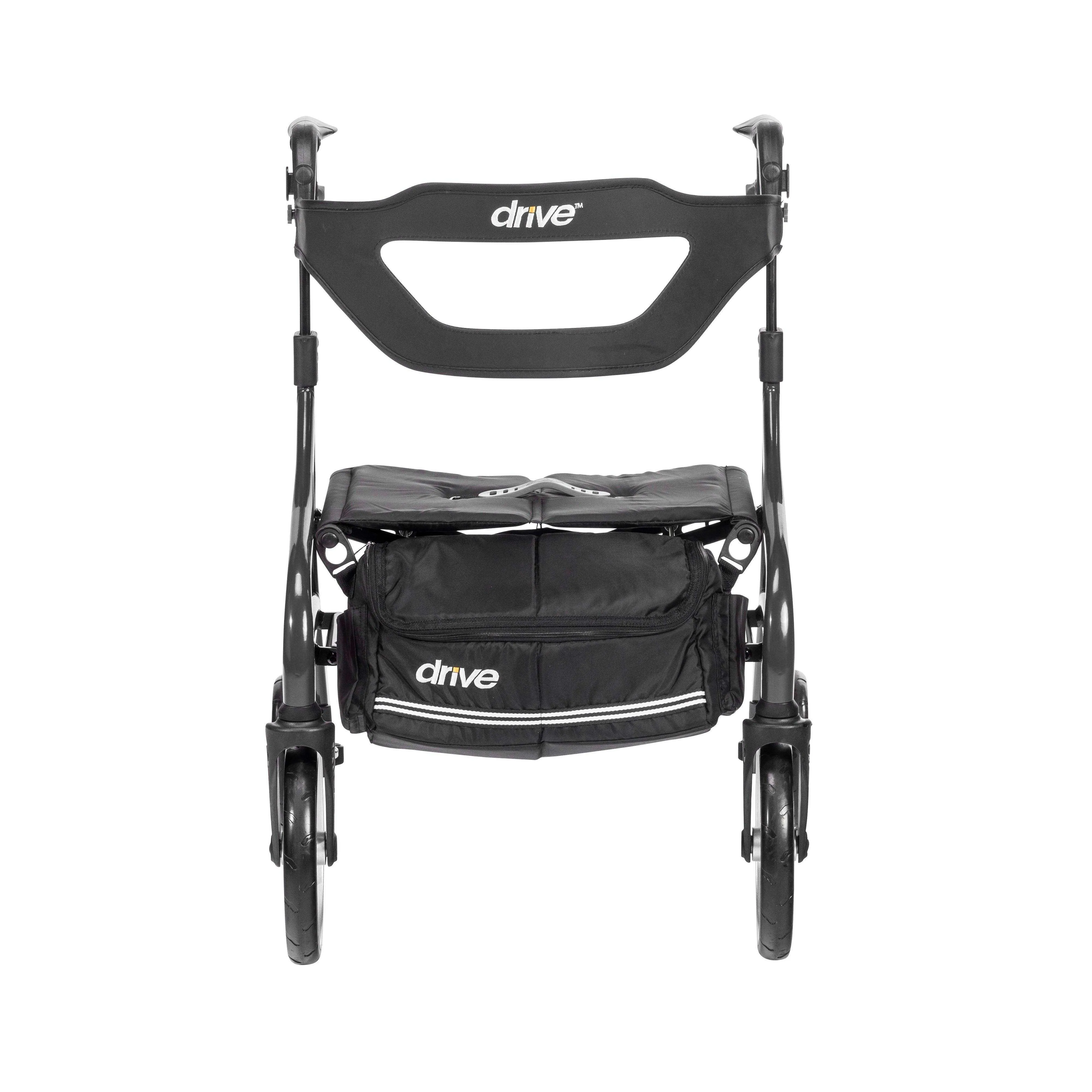 Drive Medical Nitro Sprint Rollator Rolling Walker - Hemi Height