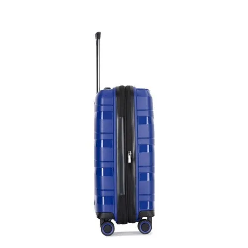 Eagle Spiral ABS Hard Shell Large Suitcase with TSA Lock and 4 Spinner Wheels - 28"