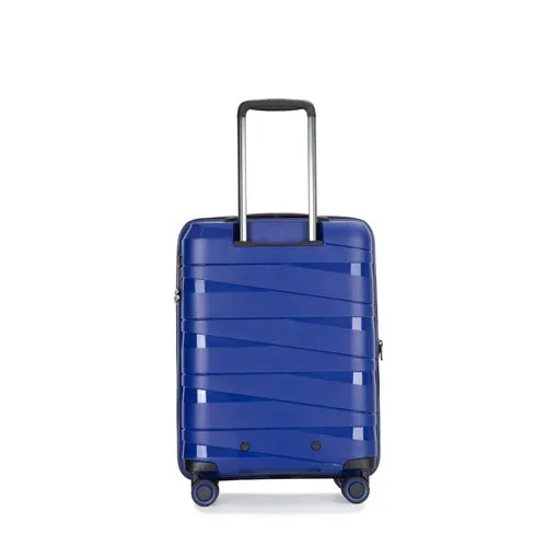 Eagle Spiral ABS Hard Shell Large Suitcase with TSA Lock and 4 Spinner Wheels - 28"