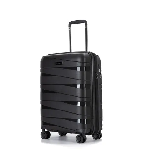 Eagle Spiral ABS Hard Shell Large Suitcase with TSA Lock and 4 Spinner Wheels - 28"