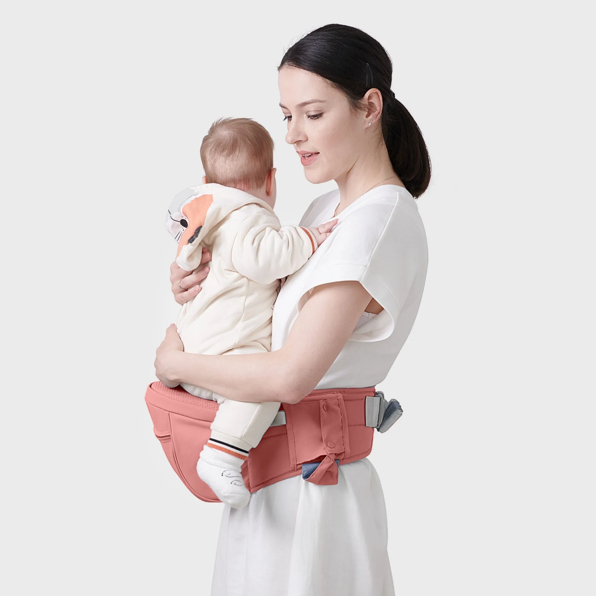 Ergonomic Hip Seat with Cushion - Baby Hip Carrier