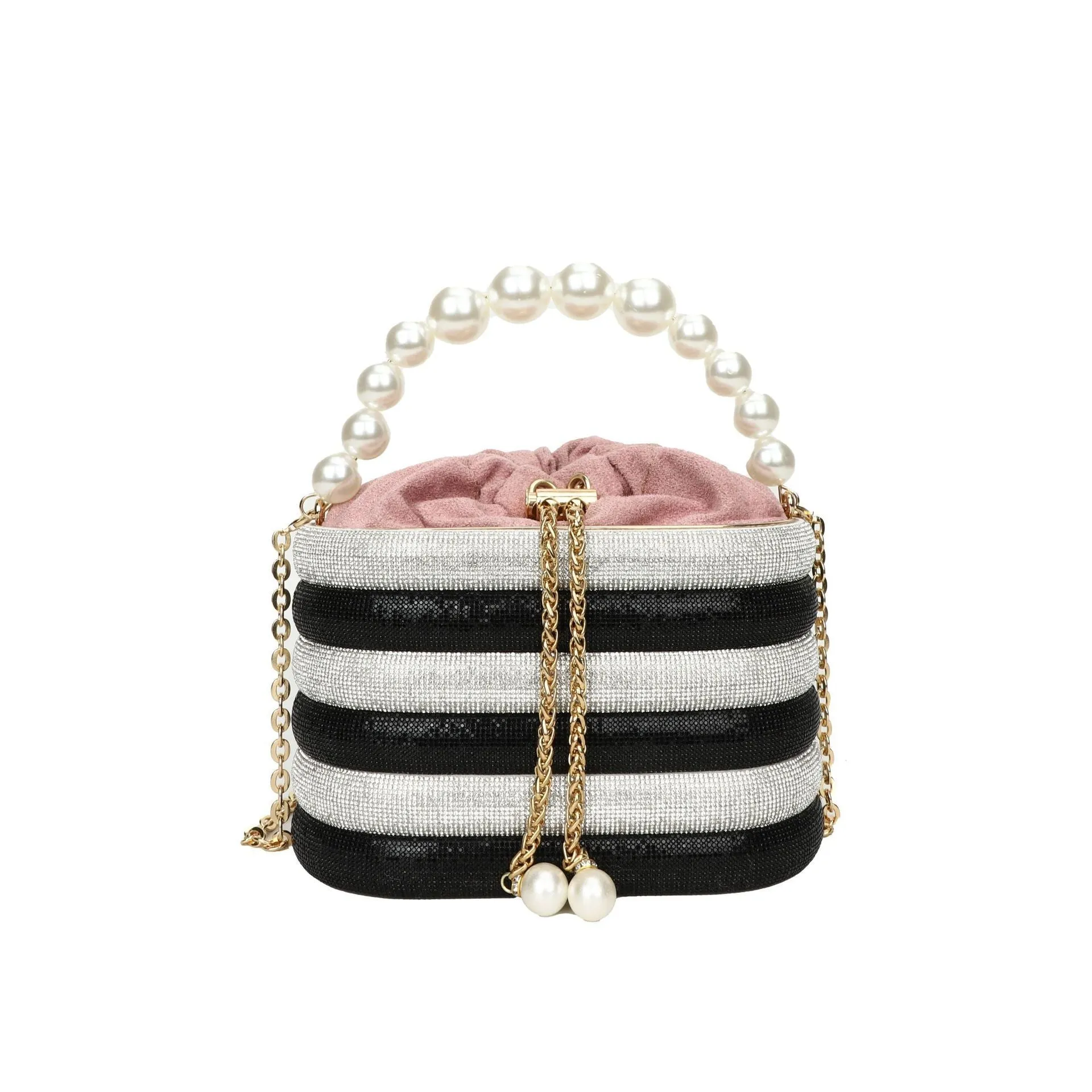 European and American Fashion Pearl Hand Dinner Bag | Classic Style Women's Crossbody