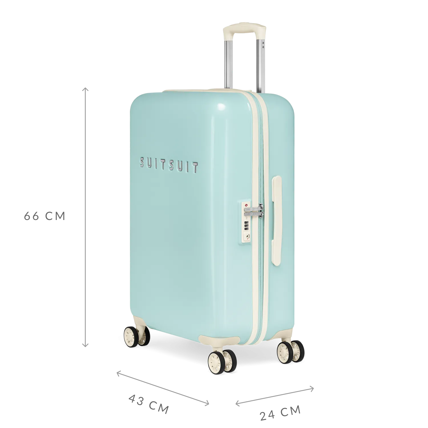 Fabulous Fifties - Luminous Mint - Check-in (24 inch)