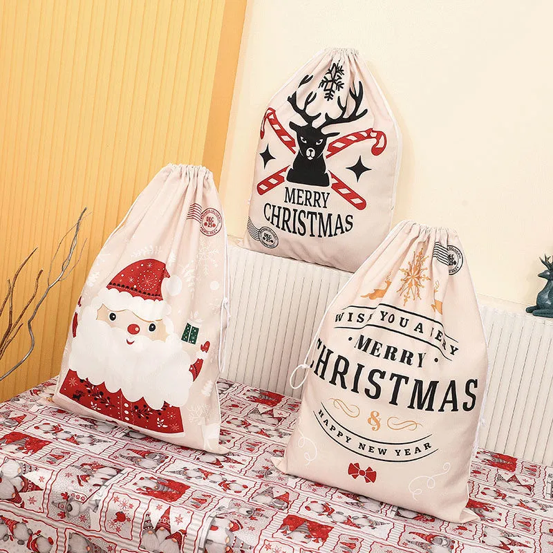 Fashion New Canvas Christmas Bag