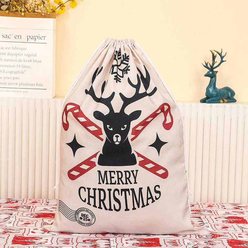 Fashion New Canvas Christmas Bag