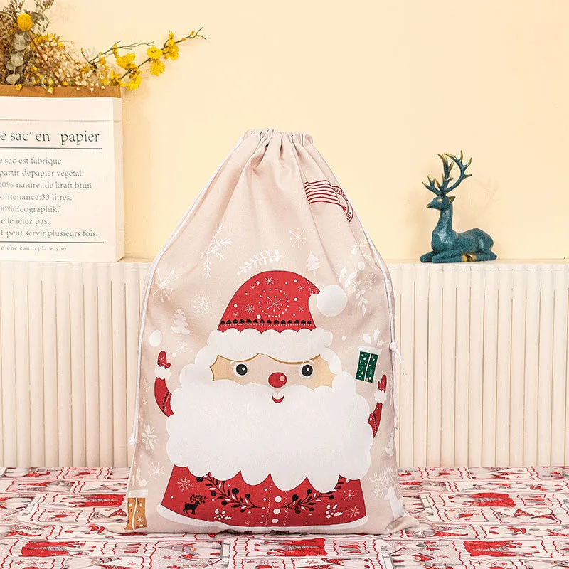 Fashion New Canvas Christmas Bag