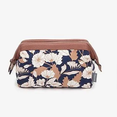 Fashionable Ladies' Toiletry Storage Bag With Animal Flamingo Pattern For Travel