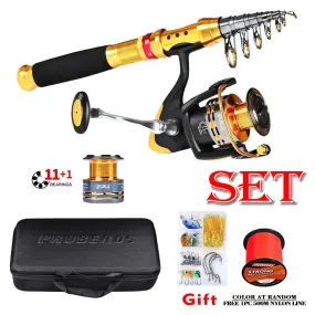 Fishing Rod And Reel Combo Kit