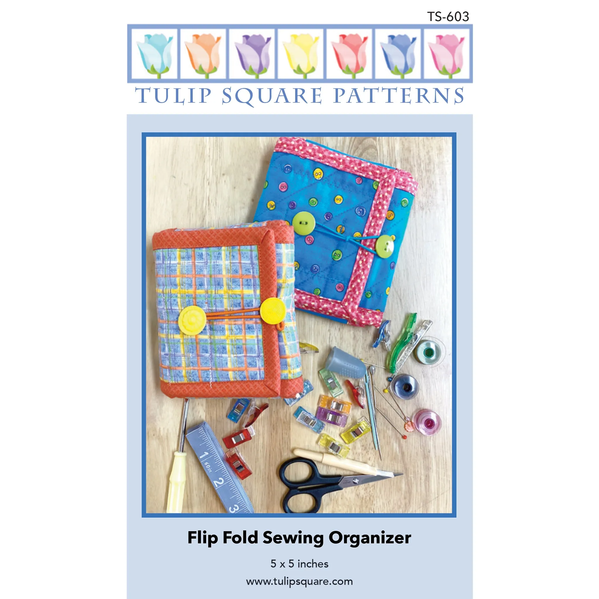 Flip Fold Sewing Caddy Pattern TS-603w - Wholesale Product