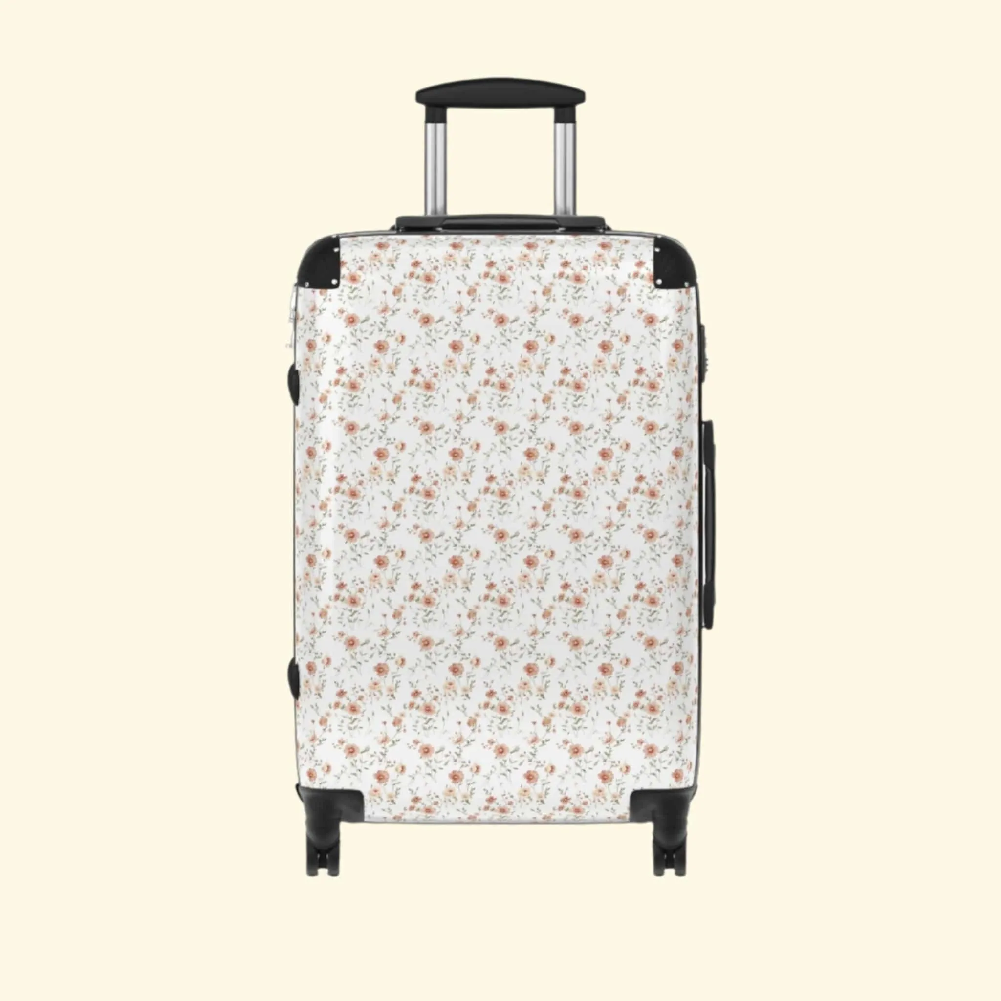 Floral Travel Suitcase