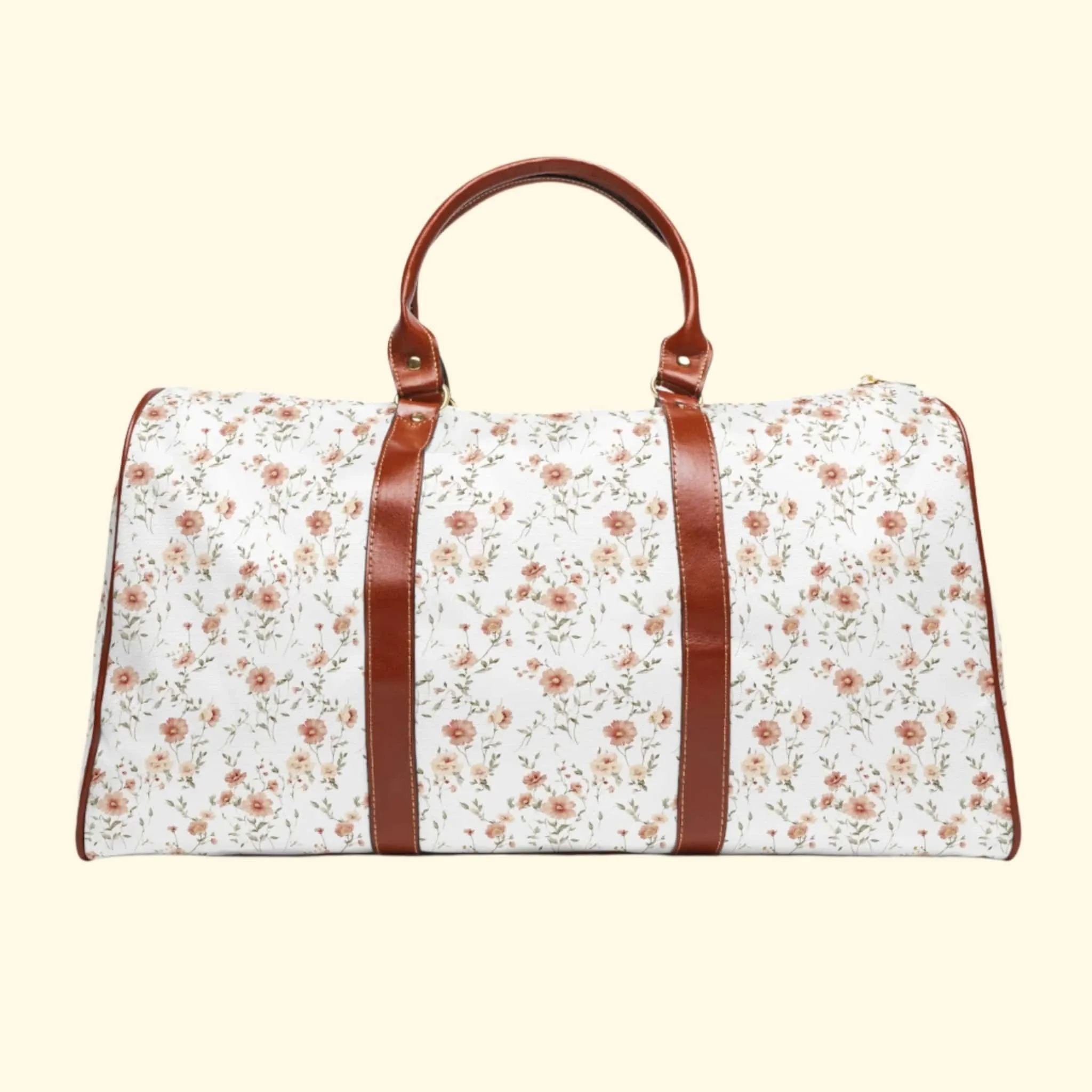 Floral Waterproof Travel Bag