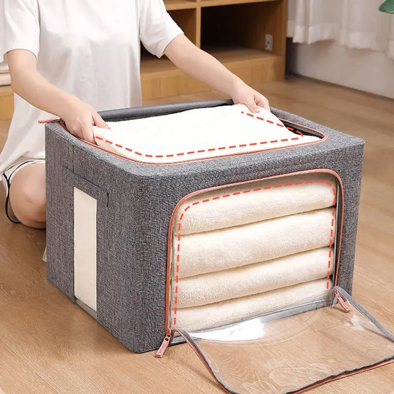 Foldable Storage Space-Saving Large Organizer Box