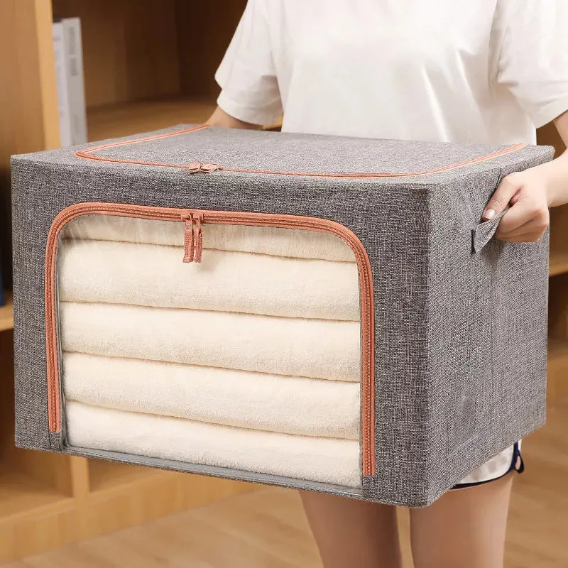 Foldable Storage Space-Saving Large Organizer Box