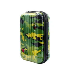 For Insta360 One RS AMagisn Sports Camera Storage Bag Handheld Waterproof Carrying Bag(Camouflage Green)