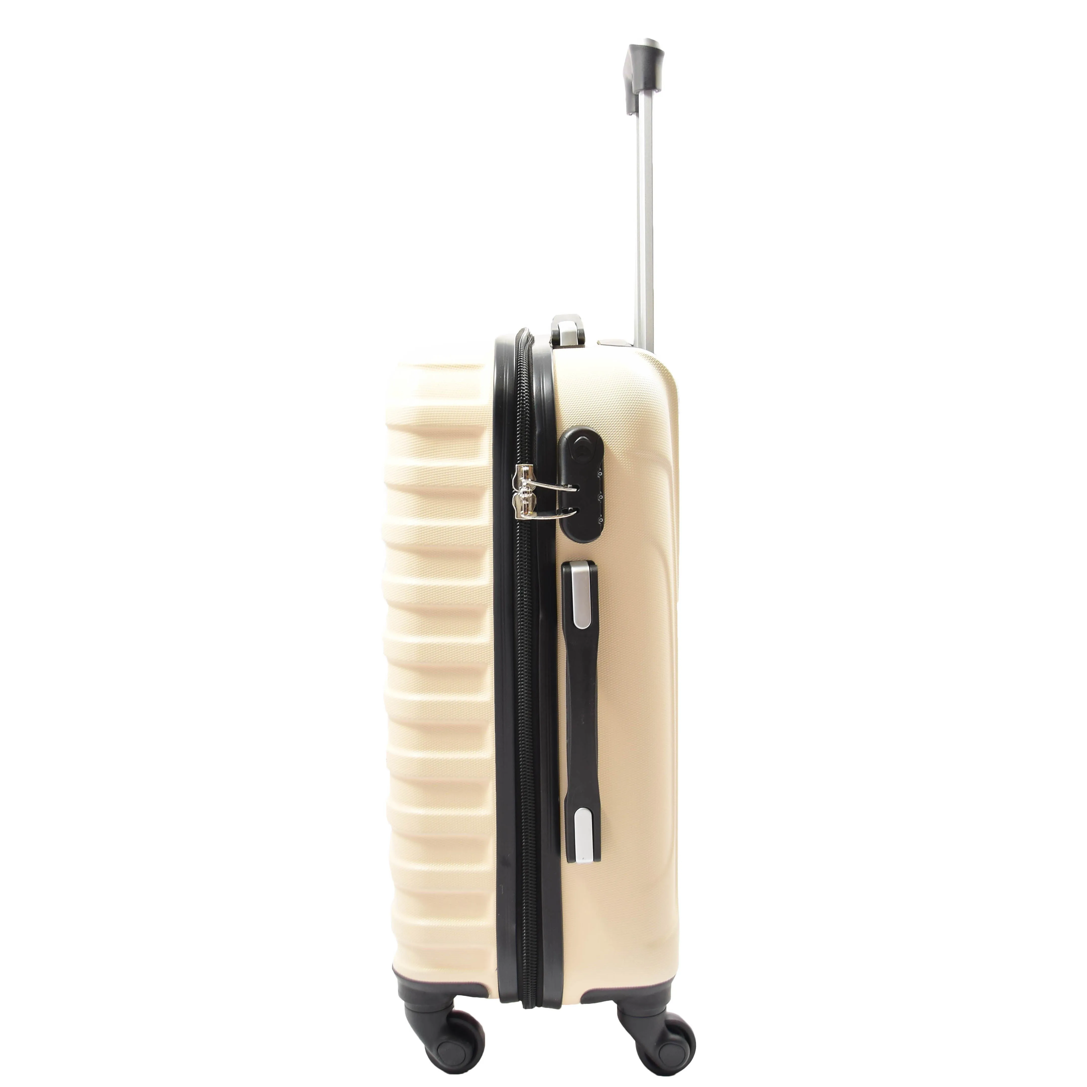 Four Wheel Suitcases Hard Shell Luggage Sega Off White