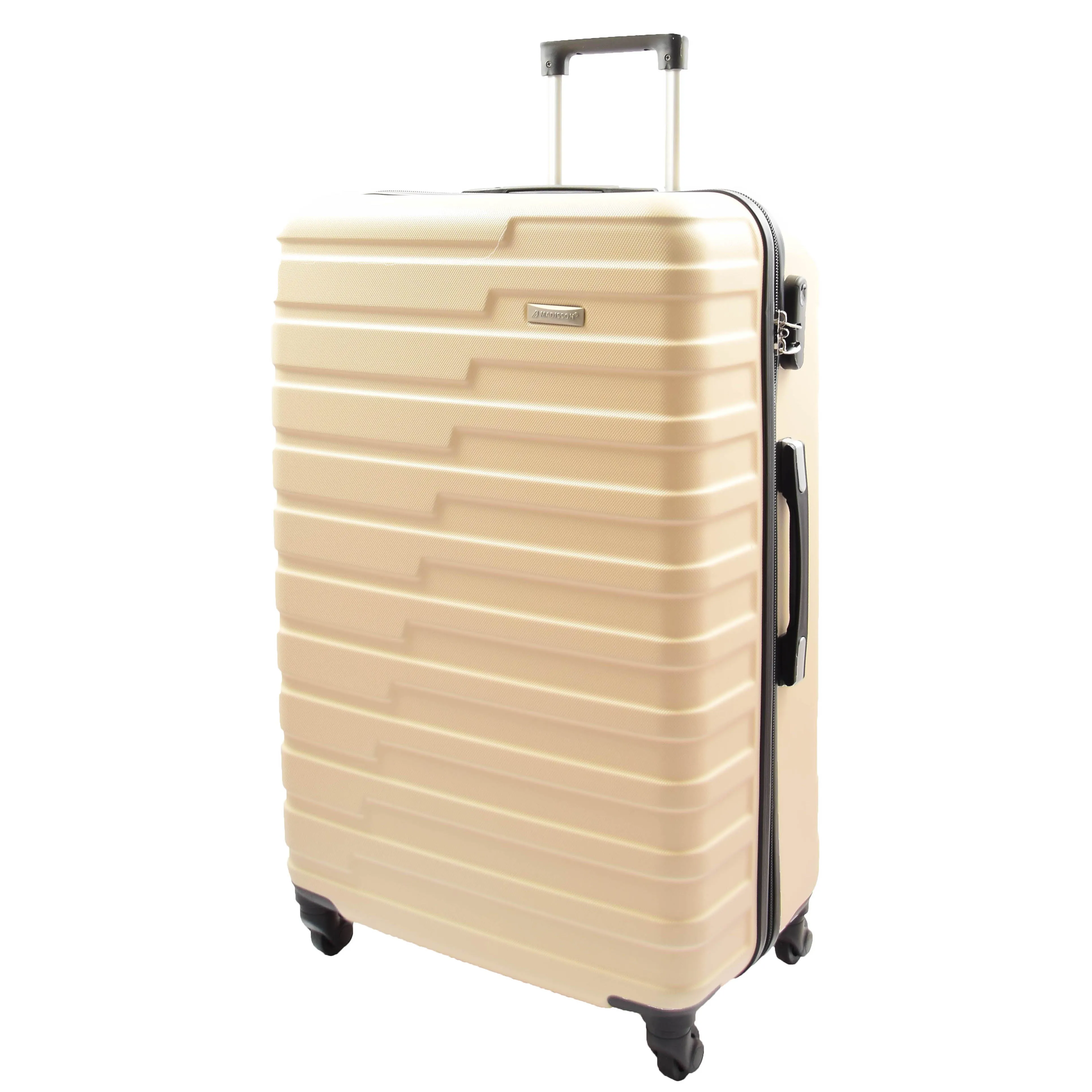 Four Wheel Suitcases Hard Shell Luggage Sega Off White