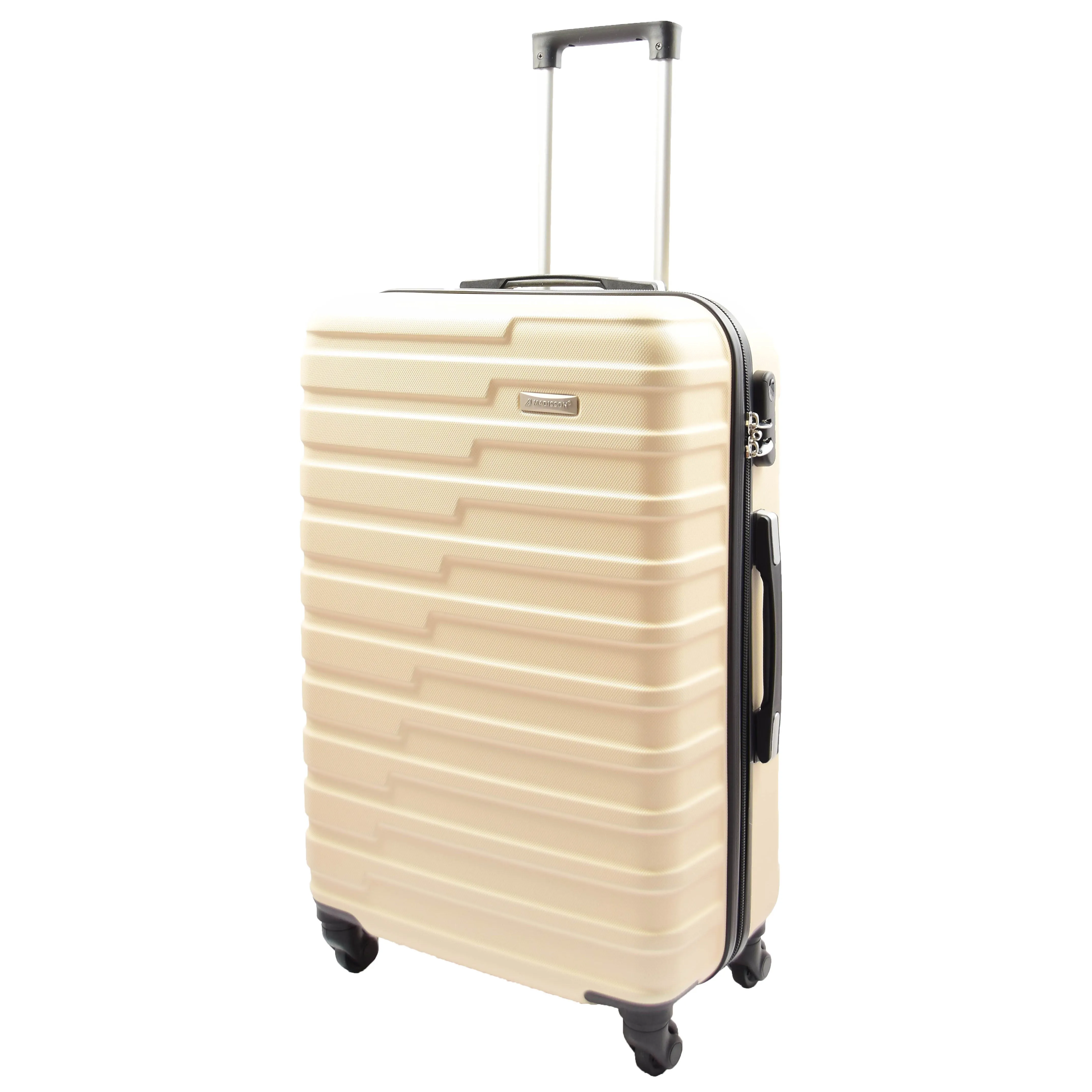 Four Wheel Suitcases Hard Shell Luggage Sega Off White