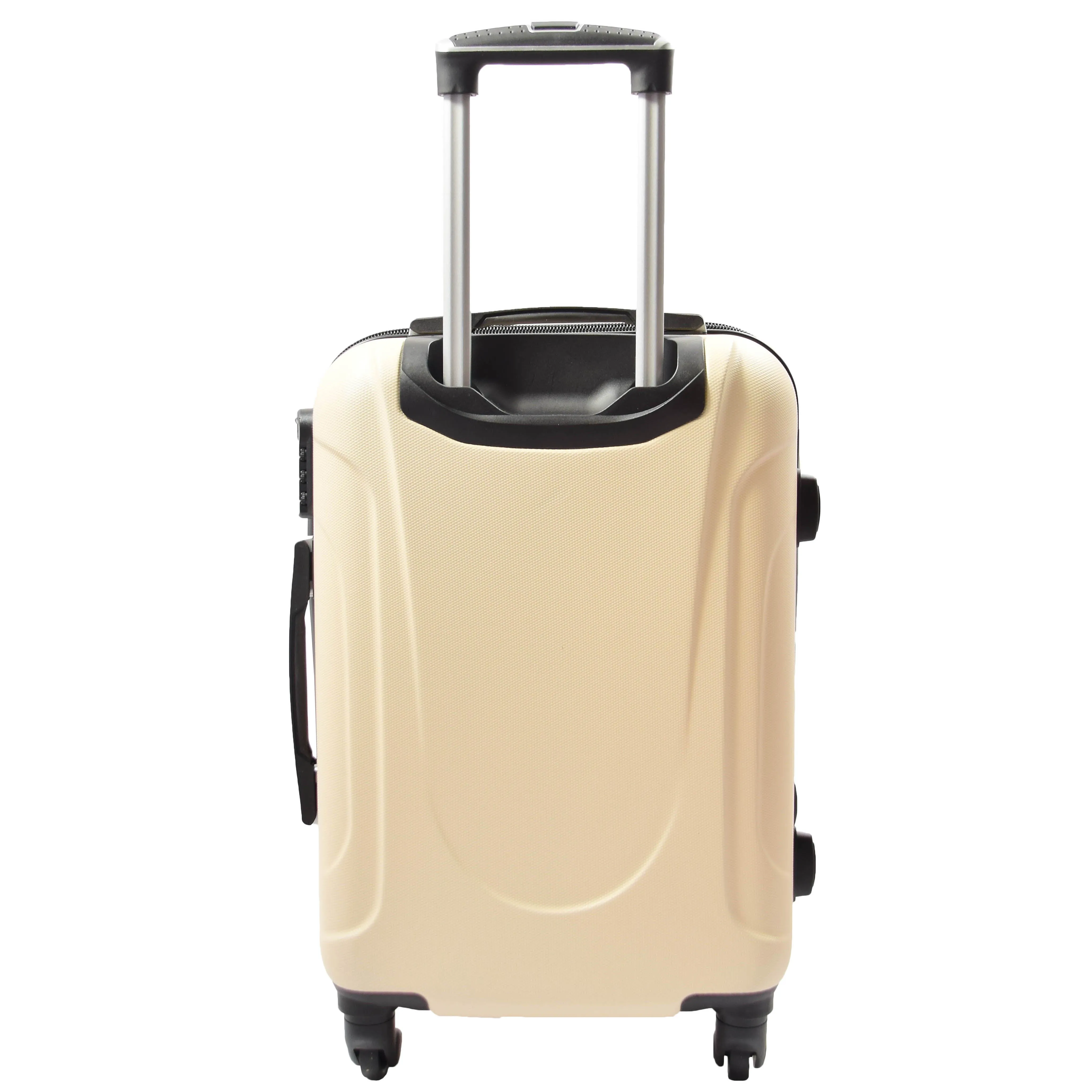 Four Wheel Suitcases Hard Shell Luggage Sega Off White