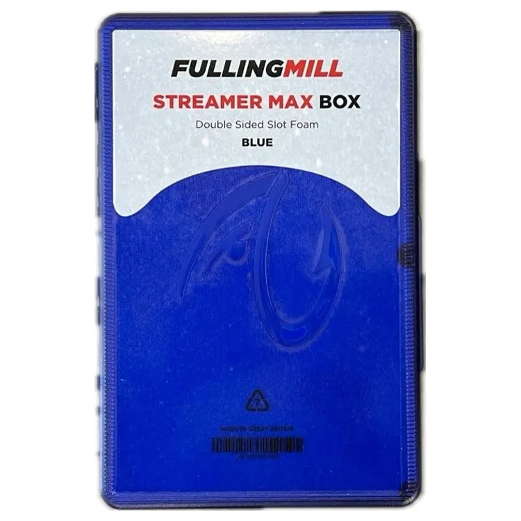 Fulling Mill Streamer Max Fly Box - Blue