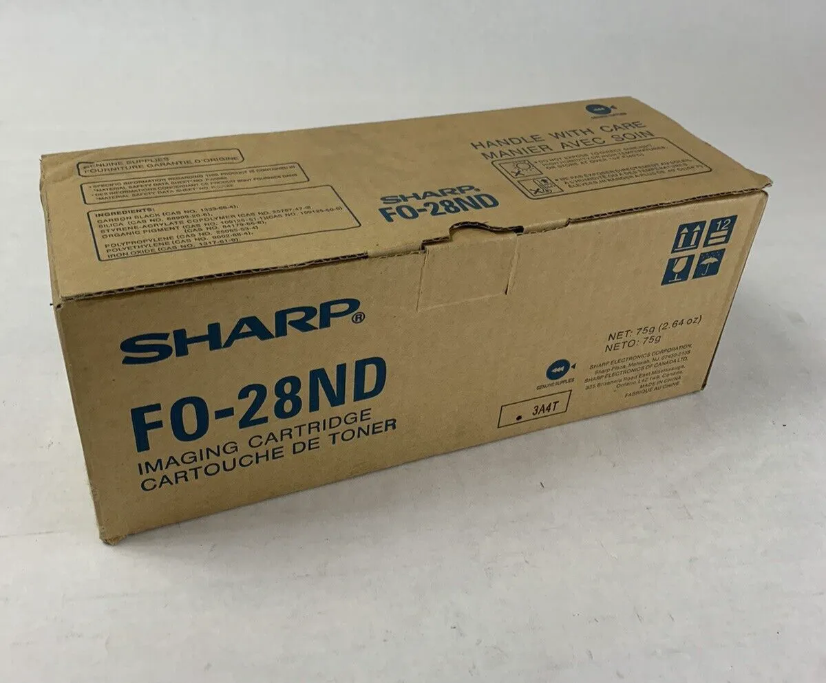 Genuine Sharp FO-28ND Imaging Toner Cartridge Open Box Sealed Bag