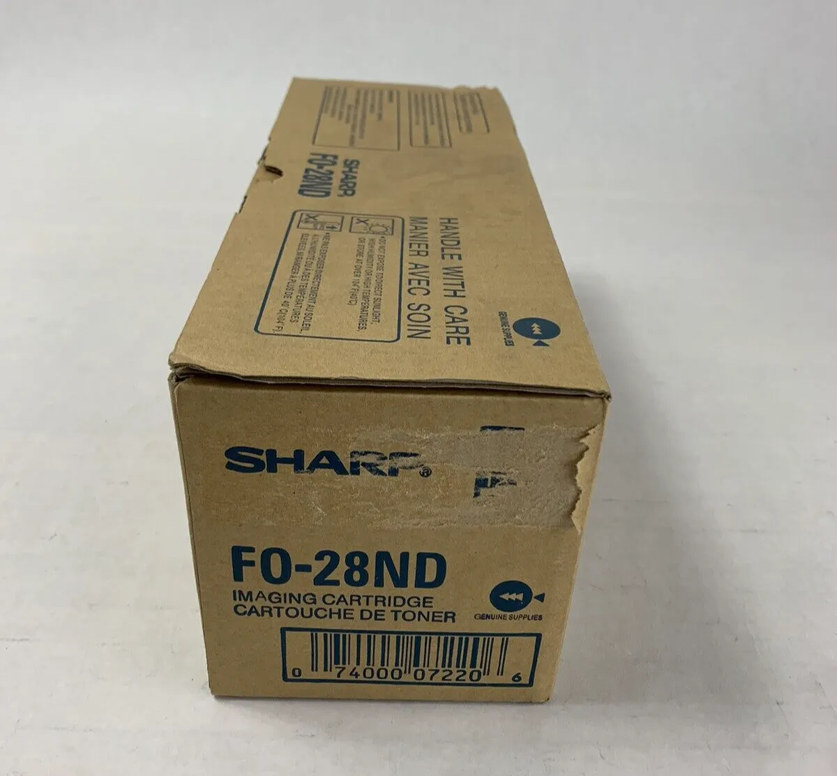 Genuine Sharp FO-28ND Imaging Toner Cartridge Open Box Sealed Bag