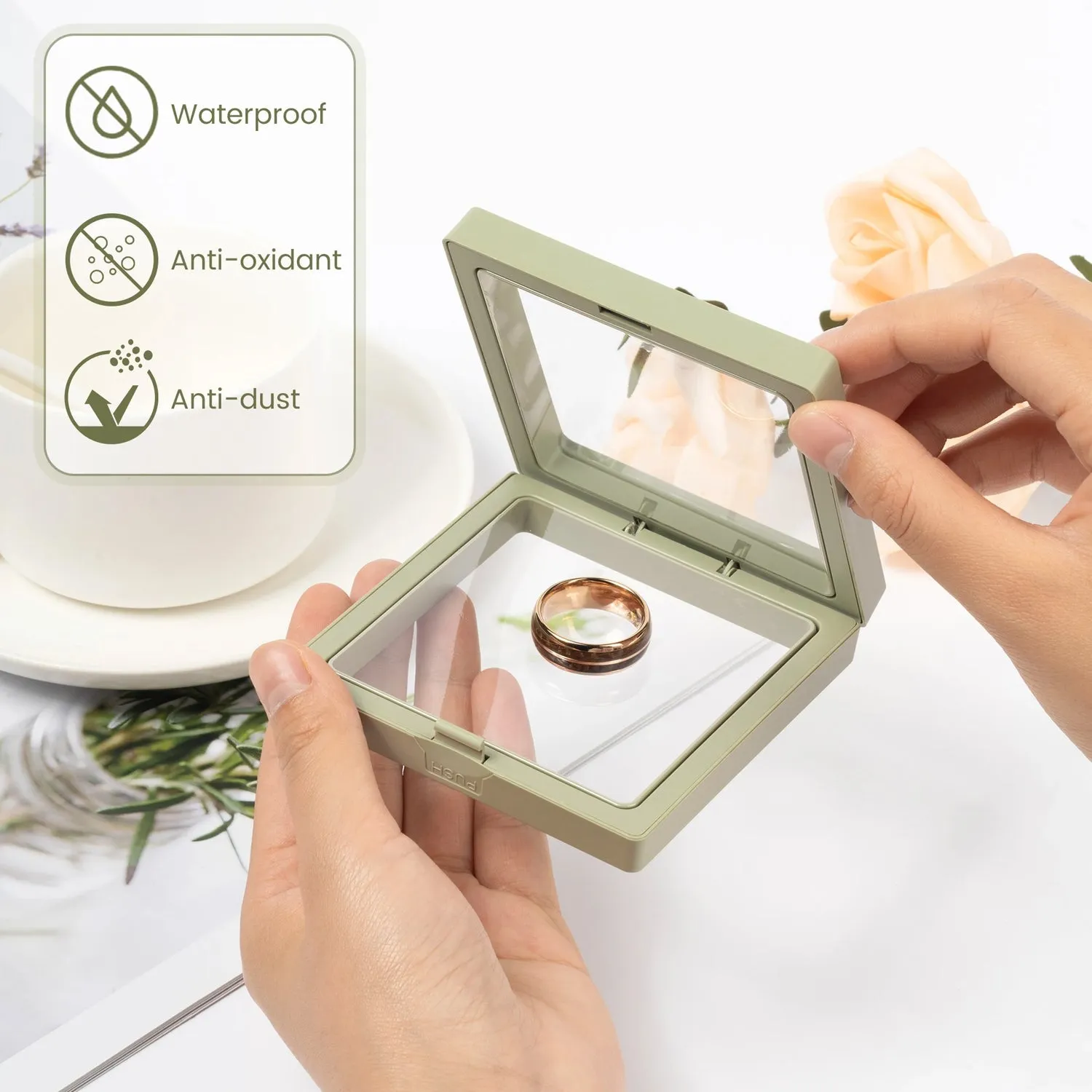 Gift Packaging 3D Floating Frame Display Case (1 Pc)