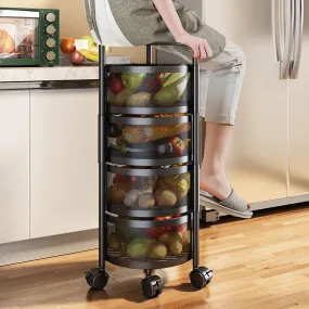 Household Floor Multi-layer Storage Rack Vegetables And Fruits