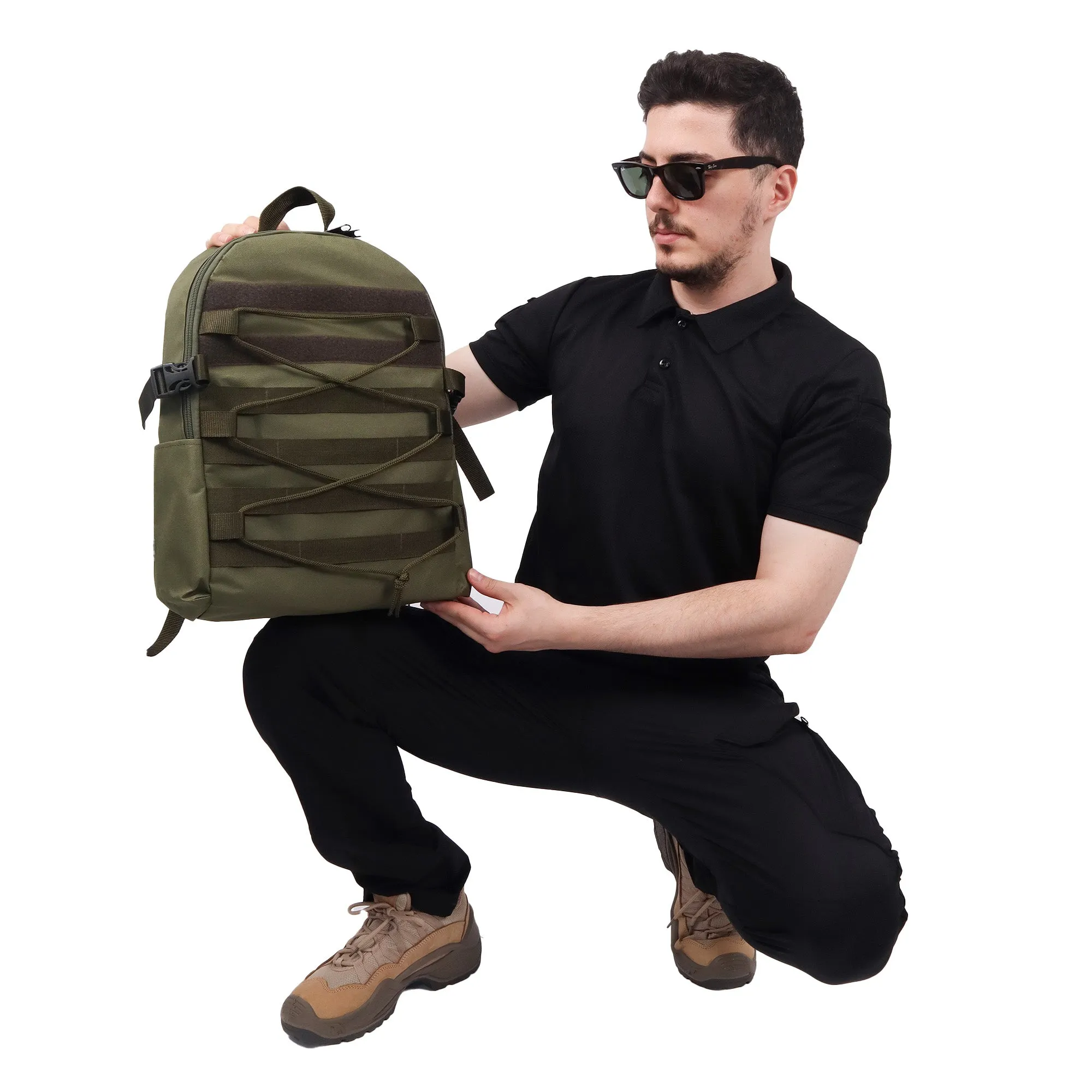 Khaki Tactical ERA Model Daily Backpack - 25 Litre Bag