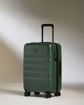 Large Cabin Suitcase in Antler Green - Icon Stripe