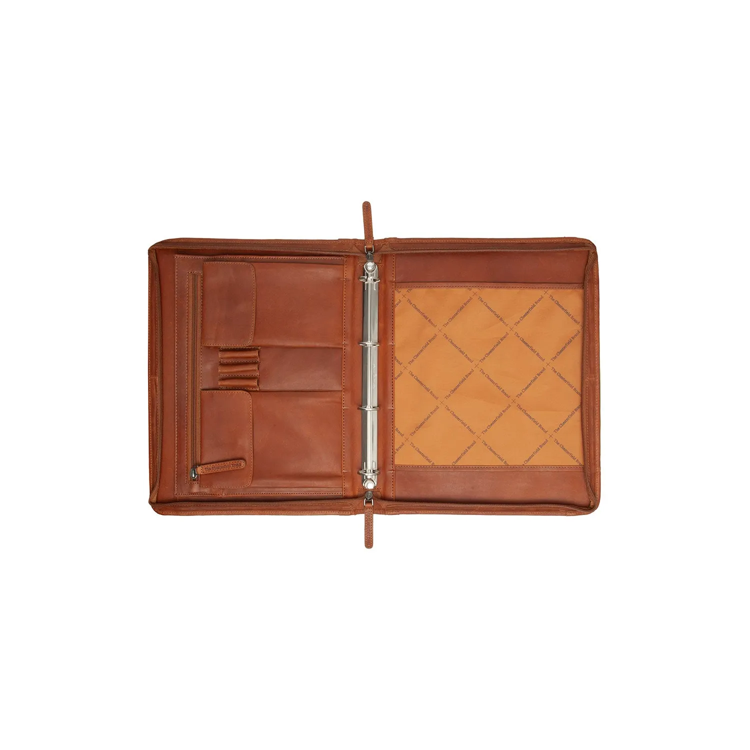 Leather Document Case Cognac Moreton